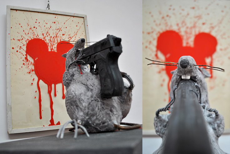 mickey-scultura-pietrasanta